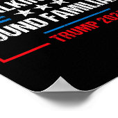 私は今投票トランプ2024選挙トランプW ポスター (角)