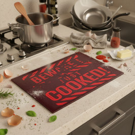 私は今料理したばかりなのに気をつけなさい カッティングボード