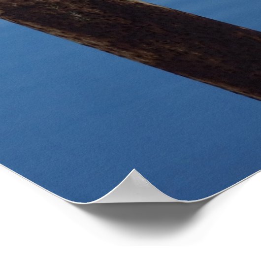 私は今日あなたを信頼する – キリスト教の叙情詩のイメージ ポスター (角)