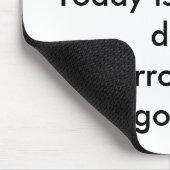 私は今日ありません… 1人だけを喜ばしても日いいです マウスパッド (コーナー)