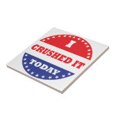 私は今日それを壊した タイル (側面)