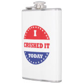 私は今日それを壊した フラスク (左)
