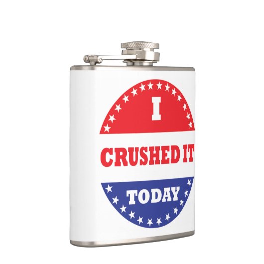 私は今日それを壊した フラスク (右)