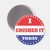 私は今日それを壊した マグネット (正面/裏面)