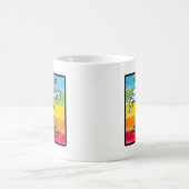 私は今日になろうとしてい素晴らしる コーヒーマグカップ (中央)