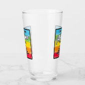 私は今日になろうとしてい素晴らしる タンブラーグラス (左)