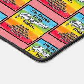 私は今日になろうとしてい素晴らしる デスクマット (コーナー)