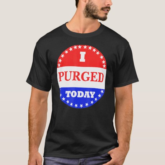 私は今日のパージクラシック幸せ7月4日 Tシャツ (正面)