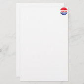 私は今日はサーフィンをした 便箋 (正面/裏面)