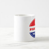 私は今日はパドルを漕いだ コーヒーマグカップ (中央)