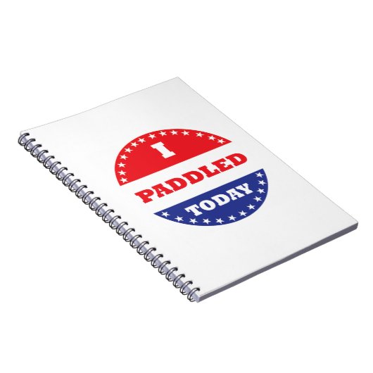 私は今日はパドルを漕いだ ノートブック (右側)