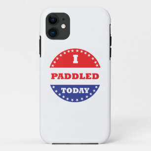私は今日はパドルを漕いだ iPhone 11 ケース