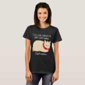 私は今日はマイ·キャットとしか話していません Tシャツ (正面フル)