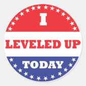 私は今日はレベルアップした ラウンドシール (正面)