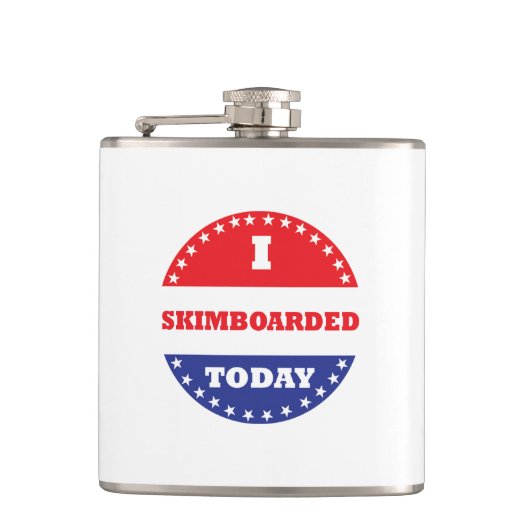 私は今日は下船した フラスク (正面)