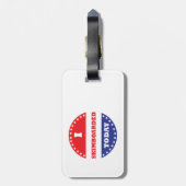 私は今日は下船した ラゲッジタグ (裏面縦)