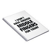 私は今日は中指が足りない ノートブック (右側)