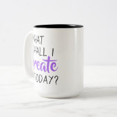 私は今日は何を作ろうか。コーヒーマグ ツートーンマグカップ (正面左)