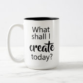 私は今日は何を作ろうか。コーヒーマグ ツートーンマグカップ (左)