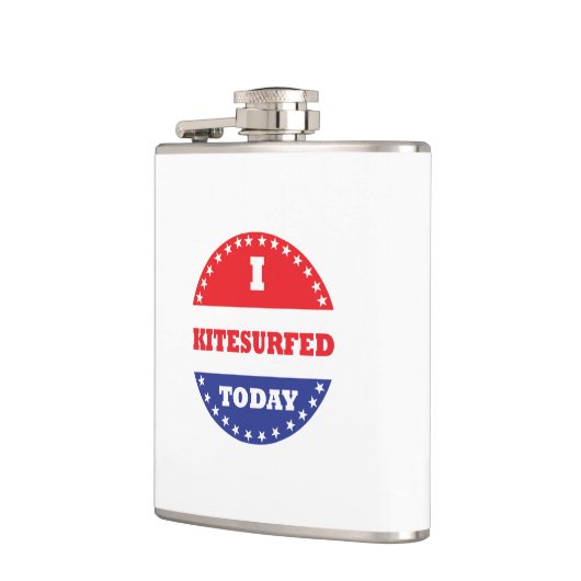 私は今日は喜捨を フラスク (左)