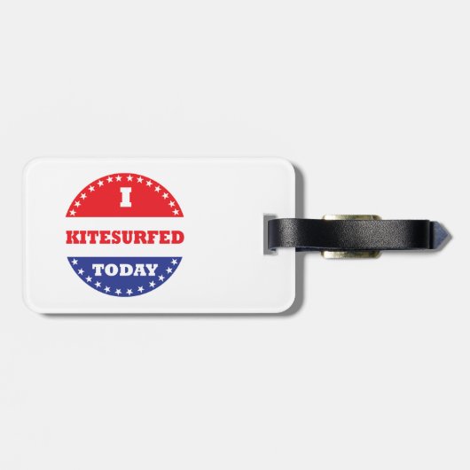 私は今日は喜捨を ラゲッジタグ (裏面横)