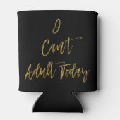 私は今日は大人にならないおもしろいクーラーボックス 缶クーラー (裏面)