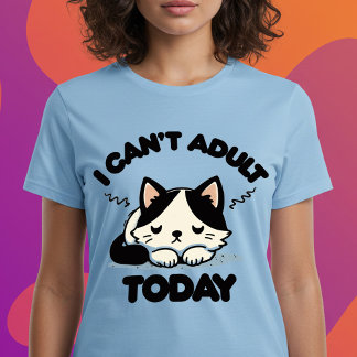 私は今日は大人にならない Tシャツ