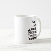 私は今日は大人になれないし、マグ忙しを作っている コーヒーマグカップ (正面右)