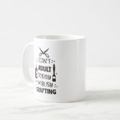 私は今日は大人になれないし、マグ忙しを作っている コーヒーマグカップ (正面左)