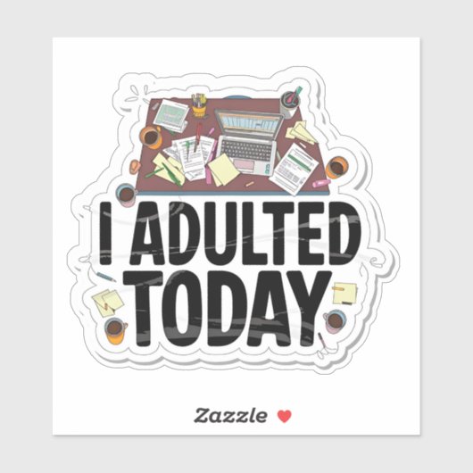 私は今日は大喜びした シール (シート)