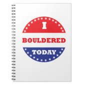 私は今日は大目に見えた ノートブック (正面)