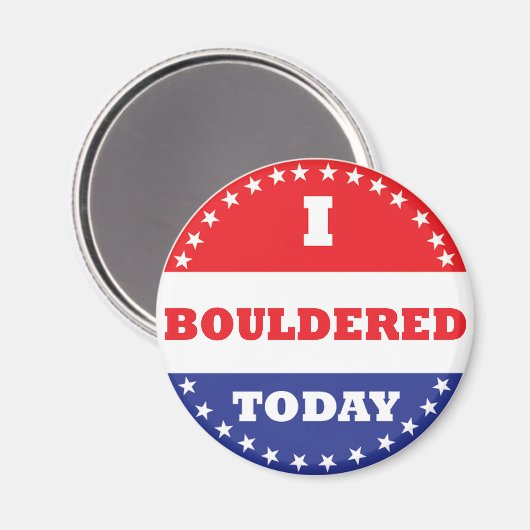 私は今日は大目に見えた マグネット (正面/裏面)