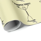 私は今日は寝た！丘おもしろいの向こうに ラッピングペーパー (ロールコーナー)