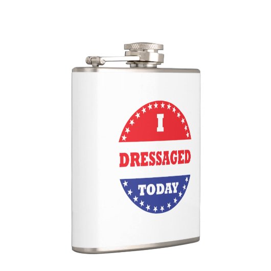 私は今日は服を着た フラスク (右)