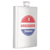 私は今日は服を着た フラスク (右)