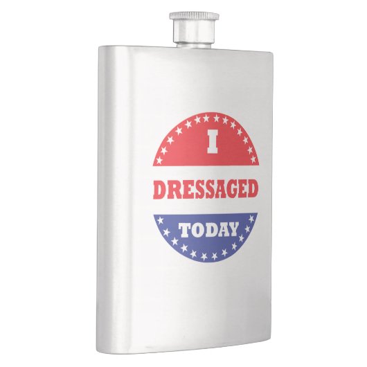 私は今日は服を着た フラスク (右)