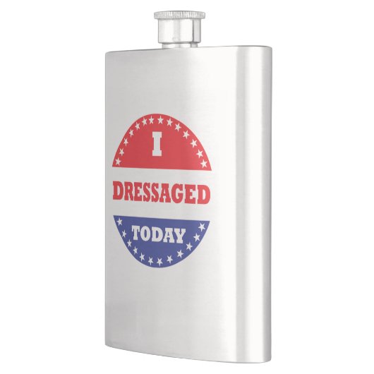 私は今日は服を着た フラスク (左)