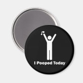 私は今日は歩いた マグネット (正面/裏面)