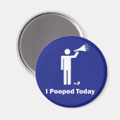 私は今日は歩いた マグネット (正面/裏面)