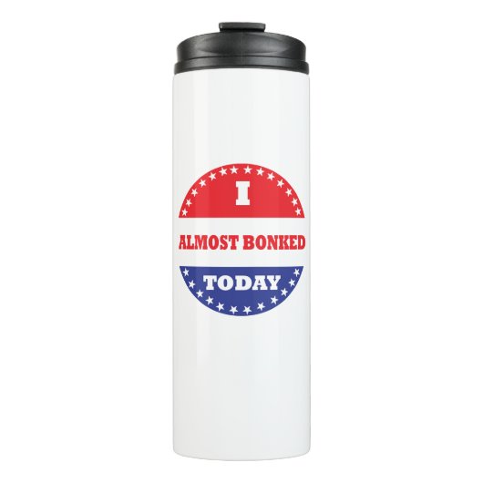 私は今日は疲れそうになった タンブラー (正面)