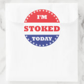 私は今日は疲れている ラウンドシール (バッグ)