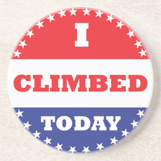 私は今日は登った コースター (正面)