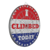 私は今日は登った ダーツボード (正面左)