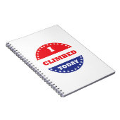 私は今日は登った ノートブック (右側)