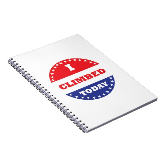 私は今日は登った ノートブック (右側)