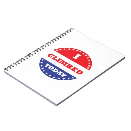 私は今日は登った ノートブック (左側)