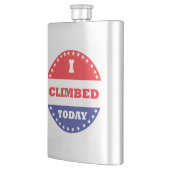 私は今日は登った フラスク (左)