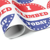 私は今日は登った ラッピングペーパー (ロールコーナー)