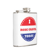 私は今日は砂利に乗った フラスク (右)