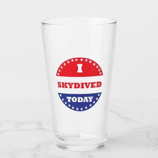 私は今日は空いた タンブラーグラス (正面)